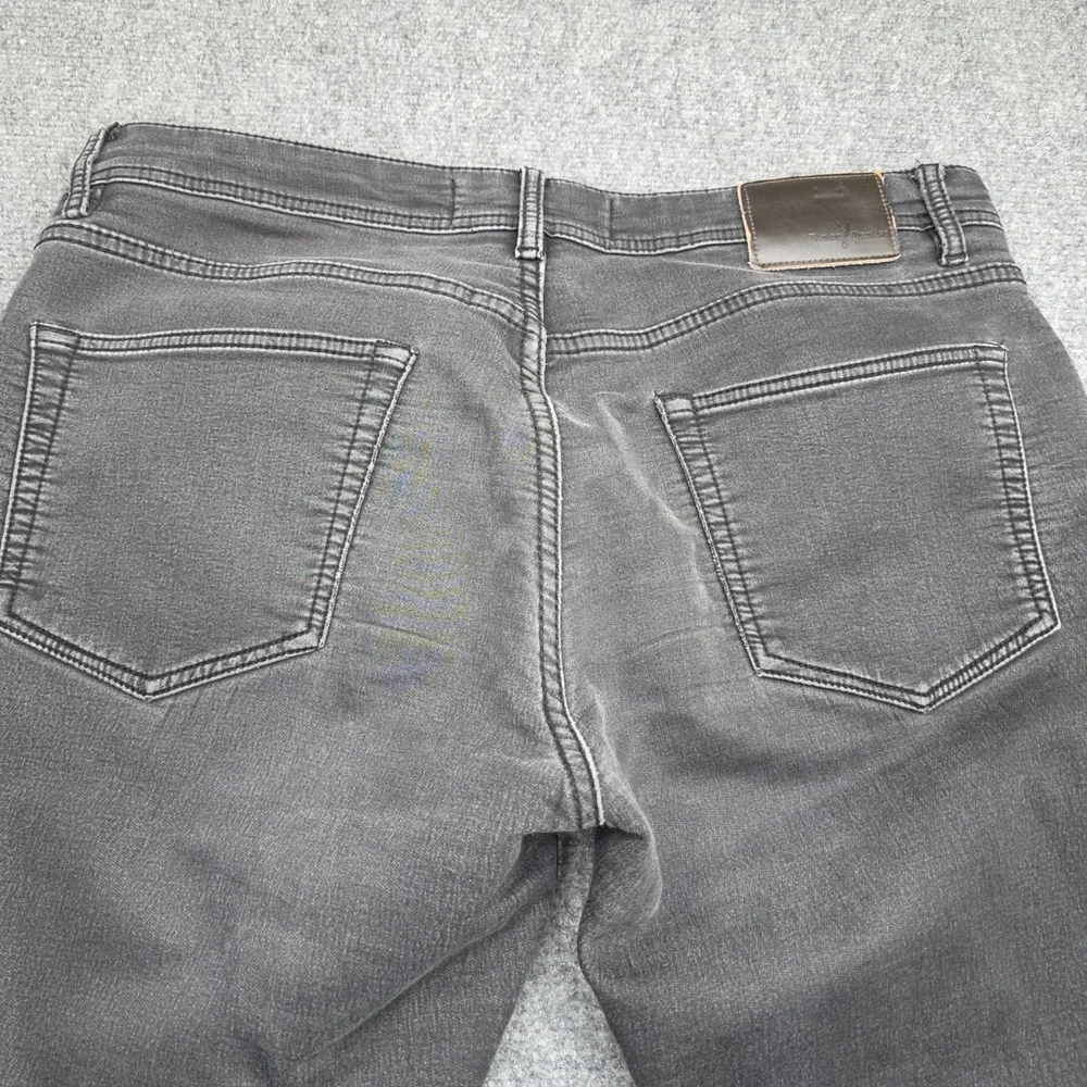 Tailor Vintage Canaan Slim Fit Pants Mens 36x32 Charcoal‎ Gray Comfort Stretch